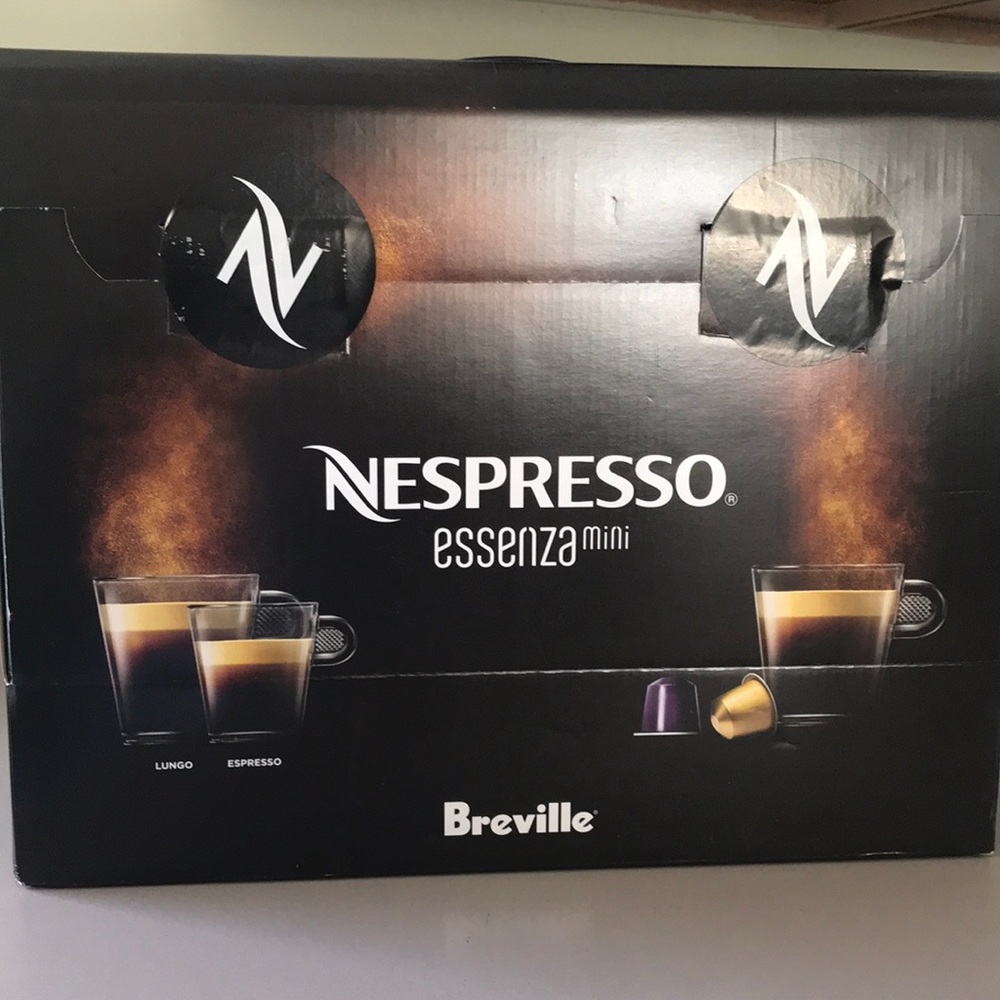Nespresso essenza mini, Espresso coffee maker